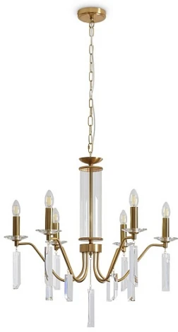 Подвесная люстра Freya Harvest FR2041PL-06BS (220V, подвески, на цепи)