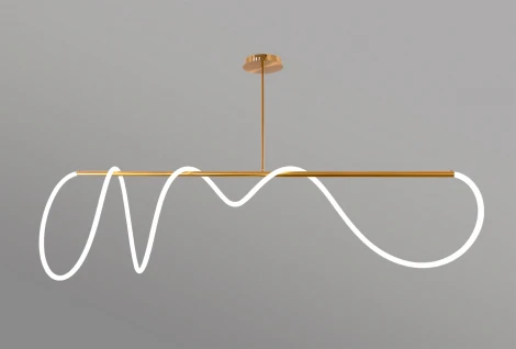 Потолочная люстра на штанге с гибким неоном Moderli ИСТИНА V4082-PL (LED, 220V)