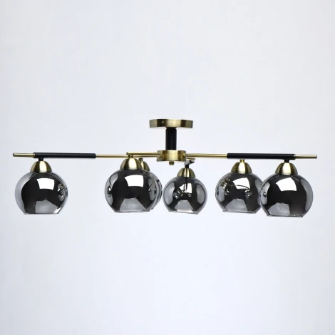 Потолочная люстра DeMarkt Гамбург 605014606 (220V, шарики)