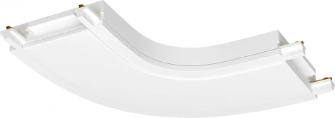 Конектор питания полукруглый Radity белый (магнитный) Maytoni Technical TRA084CR-11W