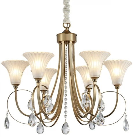 Подвесная люстра Newport 4820 4826/C (220V, подвески, на цепи)