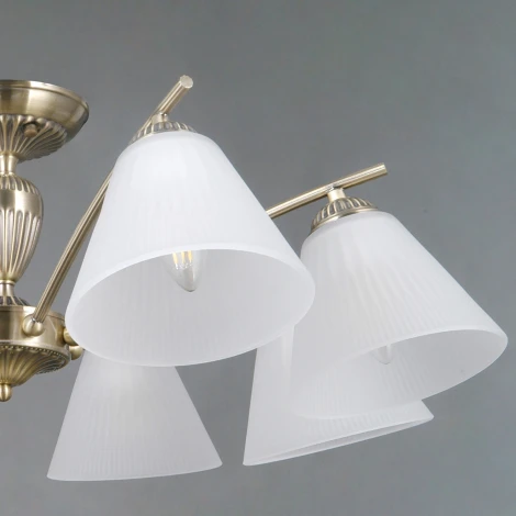 Потолочная люстра на штанге ILLUMICO IL0900-8CSQ-26 AB ELITE