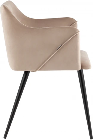 Стул с подлокотниками Stool Group Джоэл велюр бежевый УТ000036692
