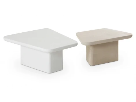 Набор журнальных столиков Beto ОГОГО Обстановочка! (МДФ/Белый,Бежевый) арт.940339