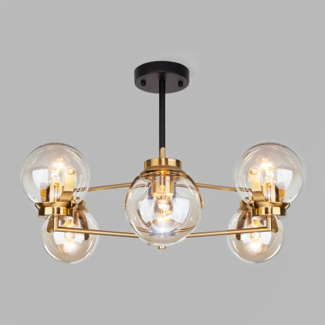 Потолочная люстра Eurosvet Creek 70118/6 черный