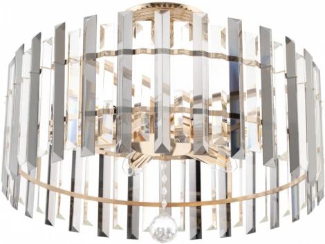 Потолочная люстра хрустальная на штанге Arte Milano Sorrento-1409 371409/6/100/470 GD (220V)
