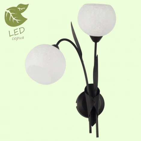 Бра Lussole Loft Bagheria GRLSF-6291-02 (220V, цветы, шарики, листья, IP21)