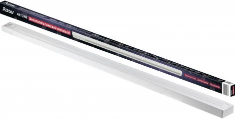 Шинопровод однофазный накладной 2 м алюм/медь с держат пластиков планкой белый Ritter Artline 59784 5