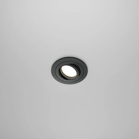 Встраиваемый светильник Atom GU10 1x50Вт Maytoni Technical DL023-2-01B (220V)