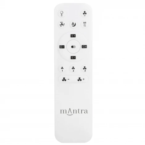 Потолочная светодиодная люстра с вентилятором и пультом Mantra Slim Fan 9008