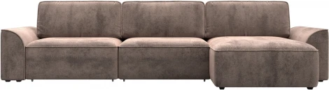 Диван угловой Лига-048 НПБ лонг Лига Диванов (Велюр) арт.128500