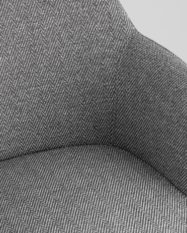 Стул обеденный Katys серый елочка Stool Group УТ000042061