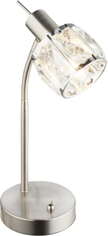Интерьерная настольная лампа Globo Kris 54356-1T (220V, выключатель)