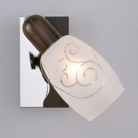 Спот Eurosvet 60301 60301/1 хром/венге