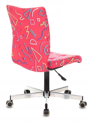 Кресло Бюрократ CH-330M малиновый Sticks 05 крестовина металл хром