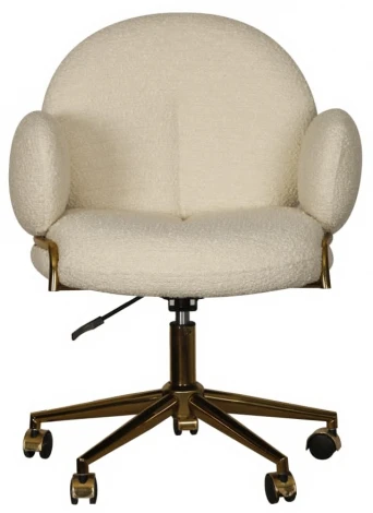Кресло IST-CASA офисное IST-CASA Клауд TW-1137-OF, 65х63х89, молочный