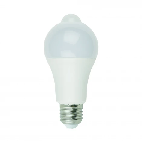 Лампочка светодиодная шар белая E27 12W 4000K Uniel LED-A60-12W/4000K/E27/PS+MS PLS10WH
