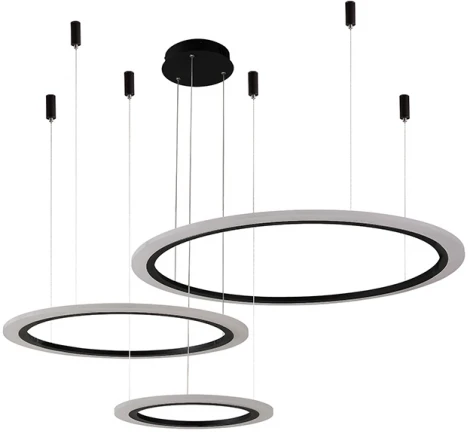 Подвесной светильник Crystal Lux Manzana MANZANA SP67W LED D400+600+800 BLACK