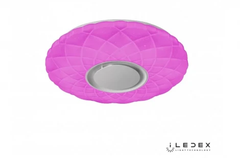 Потолочный светильник RGB круглый iLedex Sphere ZN-XU36XD-GSR-Y (220V, пульт управления, управление смартфоном, круглые)