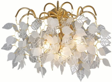 Настенный светильник Aployt Zhozefina APL.849.01.03 (220V, подвески, листья, ветки)