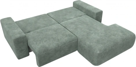 Диван угловой Лига-036 НПБ Классик правый угол Лига Диванов (Велюр) арт.127726