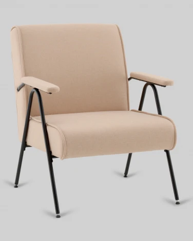 Кресло Эндино рогожка бежевый Stool Group арт.УТ000041562