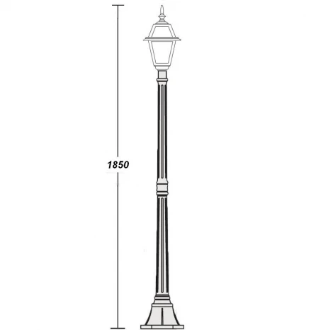 Наземный фонарь Oasis Light Faro Lgg 91108