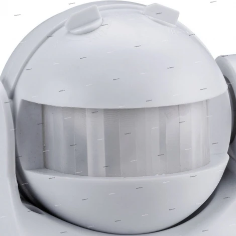 Датчик движения инфракрасный накладной Horoz Linea, белый, 1000W, IP44