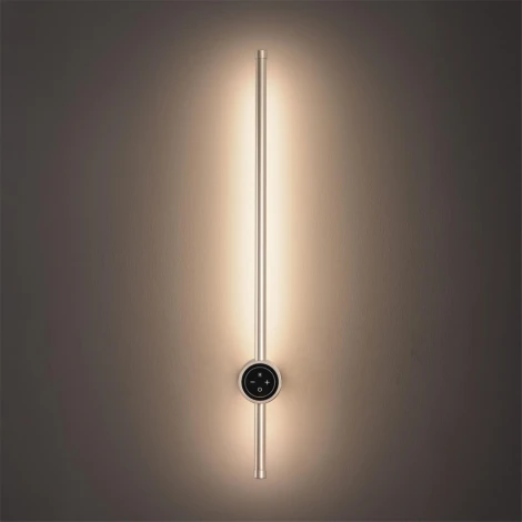 Настенный светильник светодиодный с диммером и сенсорным выключателем Lumion Bram 8311/14WL золотой, металл/силикон LED 14W 3000/4000/7000K 220V