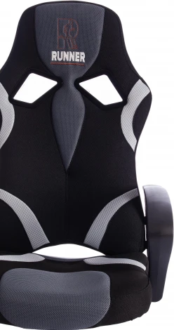 Кресло RUNNER Tetchair (Черный,Серый). 12875