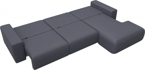 Диван угловой Лига-036 НПБ Классик Лонг правый угол Лига Диванов (Экокожа) арт.127793