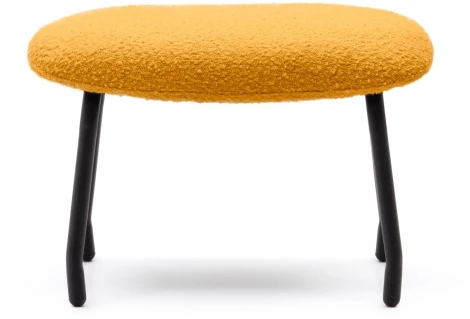 Пуфик La Forma (ex Julia Grup) Belina (Горчичный/ Фанера)