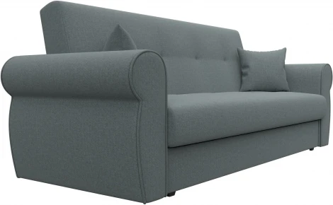 Диван-книжка Лига-019 (Серый/Рогожка) Лига Диванов арт.124990