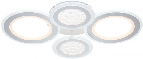 Потолочная люстра с таймером Escada Drop 10267/4LED (220V, пульт управления)