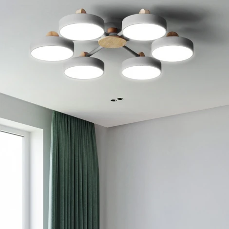 Потолочная люстра Move 6 Gray ImperiumLoft Move_01 (178253-26) (LED, 220V)