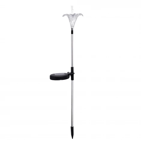 Грунтовый светильник на солнечной батарее RGB Uniel USL-S-104/MT810 Lily (LED, цветы, IP44)