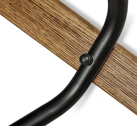 Стул барный Sheffilton SHT-ST29/S93 серый ral 7040/дуб брашированный корич/черный