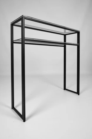 Консольный стол AllConsoles 1044-CB clear черный муар