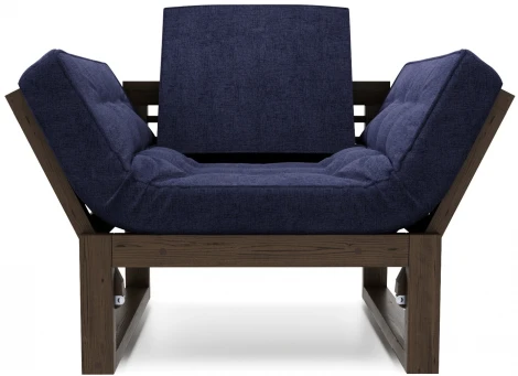 Кресло Arsko Балтик венге синяя рогожка