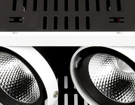 Встраиваемый точечный светильник Ambrella Cardano Led T812 BK/CH 2*12W 4200K (220V)