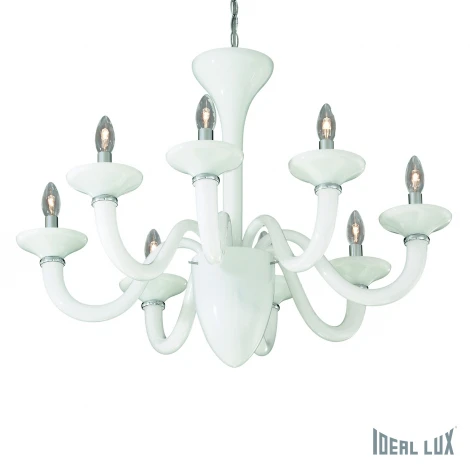 Подвесная люстра Ideal Lux White Lady SP8