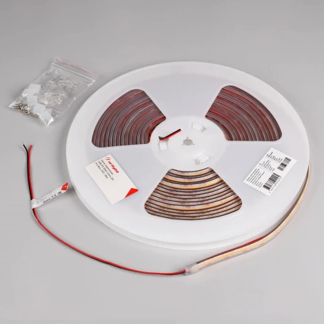 Светодиодная лента герметичная COB-PS-X560-12mm 24V Day4000 (9.6 W/m, IP67, 10m) (Arlight, 5 лет) 048908