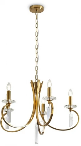 Подвесная люстра Freya Harvest FR2040PL-05BS (220V, подвески, на цепи)