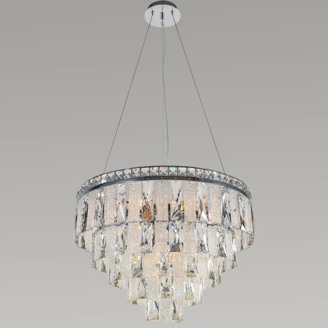 Подвесная люстра хрустальная Reluce 03982-0.4-09 DN