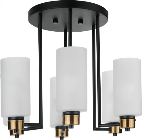 Потолочная люстра на штанге 33 Идеи CHN900.06.BL17.ASB-S16WH (220V)