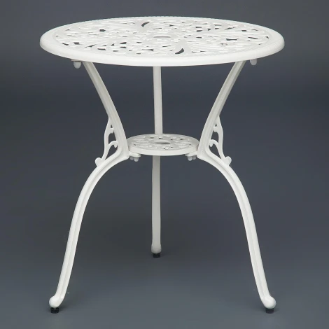 Комплект Secret De Maison Romance (стол +2 стула) butter white (алюминиевый сплав)