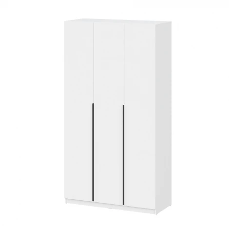 Шкаф распашной Арника (5 полок + штанга) ШК 5 (1200), Белый