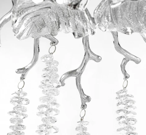 Потолочная люстра хрустальная Arte Milano Milan23 233001/D360/3/A Cr (220V)