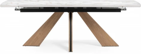 Керамический стол Шаннон 180 (Шаннон 180(240)х90х79 carla larkinm / дуб монтана) Woodville арт.588055