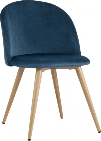 Стул Лион велюр голубой 4 шт Stool Group арт.УТ000037445